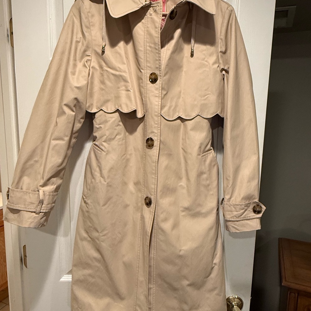 Kate Spade Women’s Pleated Rain Coat